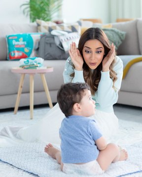 بلقيس فتحي تصدم الجمهور بما كشفته عن صورتها المتداولة مع ابنها تركي