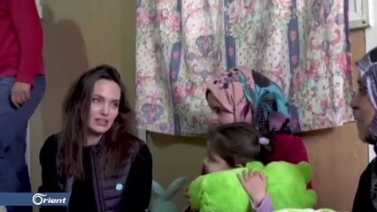 انجلينا جولي تكتب مقالا في التايم حول المأساة السورية