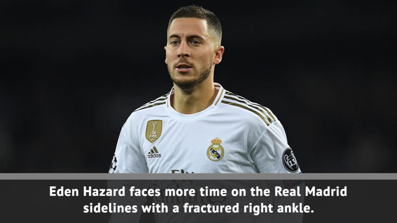 Breaking News - Hazard fracture blow for Real Madrid