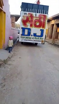DJ Sethi sound check new DJ set in 407 pickup vaibretion king DJ RAJESH BHARATPUR