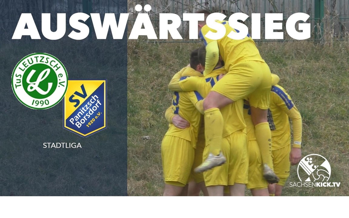 Kühn-Doppelpack zum Gästesieg | TuS Leutzsch – SV Panitzsch-Borsdorf (Stadtliga)