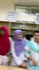 Medical farewell - students finishing the course