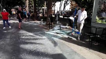 Tormenta de arena en Canarias: la calima y el viento invaden Tenerife