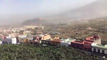 Tormenta de arena en Canarias: la calima y el viento invaden Tenerife