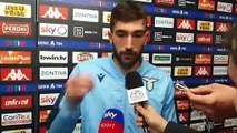 Genoa - Lazio, Cataldi in zona mista