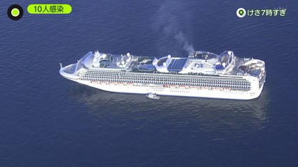 ダイヤモンド・プリンセス乗客下船できず 船内待機　2020.2.5