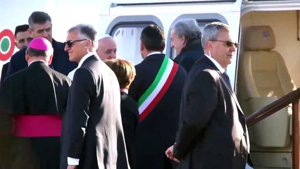 Emiliano - Mattarella e Papa Francesco in Puglia (23.02.20)