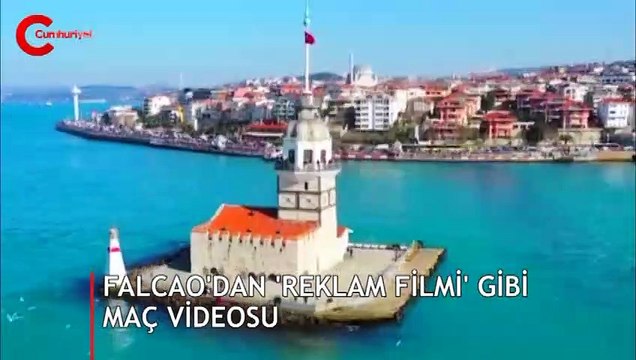 Falcao’dan ‘reklam filmi’ gibi maç videosu