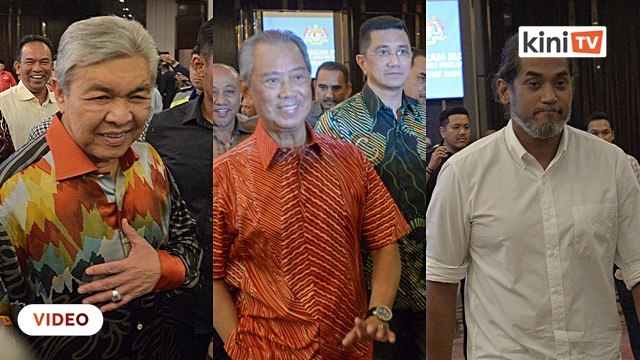 Sejumlah pemimpin UMNO, Bersatu, PAS dan Azmin beredar dari dewan