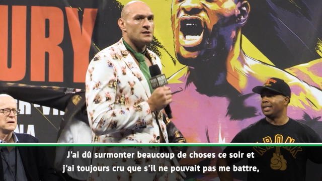 Poids-lourds - Fury : Wilder n'avait aucune chance
