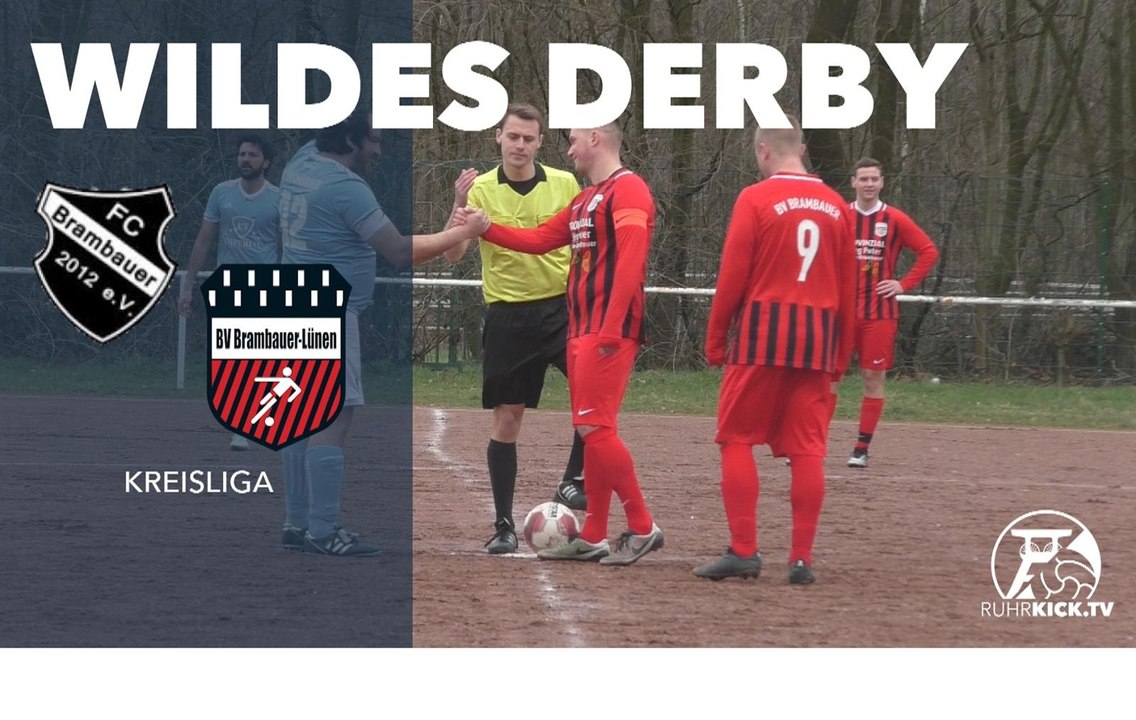 2 Rote Karten und 7 Tore im Brambauer Derby | FC Brambauer 2012 - BV Brambauer 13/45 II (Kreisliga)