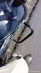 मंदसौर -डामर पिघलने हेतु क्रेशर खदानों से निकलने वाले धुए से परेशांन आम जन