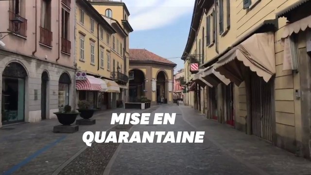 Désolation et confinement dans ces villes d'Italie à cause du coronavirus