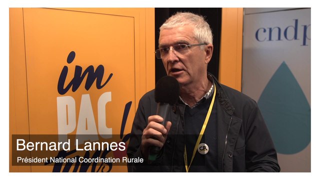 Débat ImPACtons! - SIA 2020 - Bernard Lannes - Coordination Rurale
