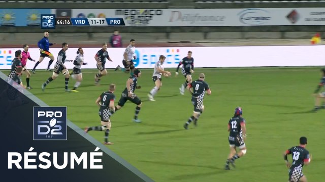 PRO D2 - Résumé : Valence-Provence: 17-22 - J21 - Saison 2019/2020