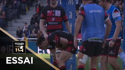 TOP 14 - Essai Baptiste COUILLOUD (LOU) - Lyon - Racing 92 - J16 - Saison 2019/2020