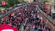 On binlerce Türk, ırkçı saldırıyı protesto etti