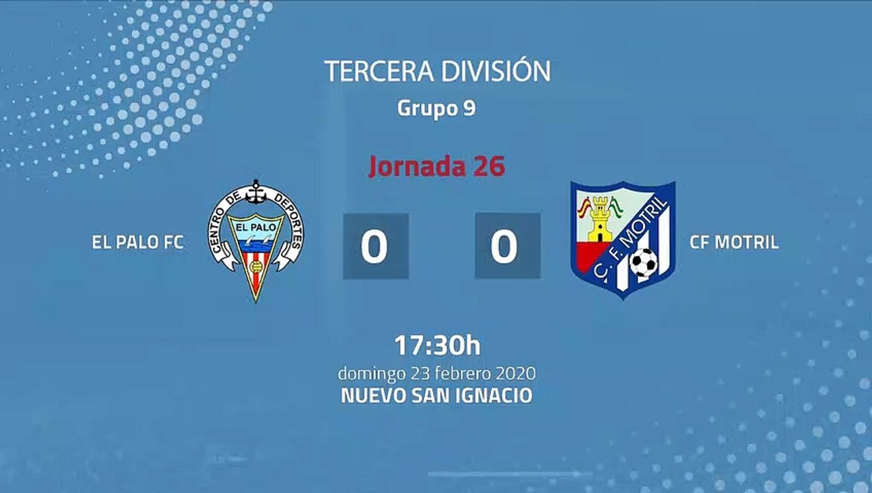 Resumen partido entre El Palo FC y CF Motril Jornada 26 Tercera División