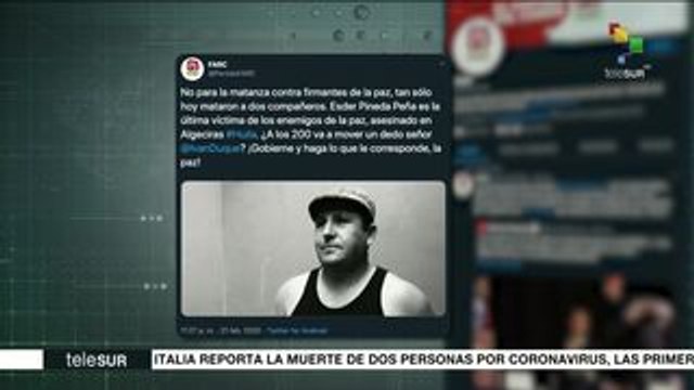 Colombia: asesinan a dos excombatientes en menos de 48 horas