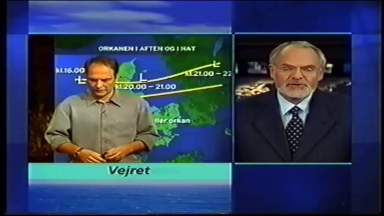 December-orkanen: Se Nyhederne med Per Christiansen den 3. december 1999 kl. 18.00 | TV2 Danmark