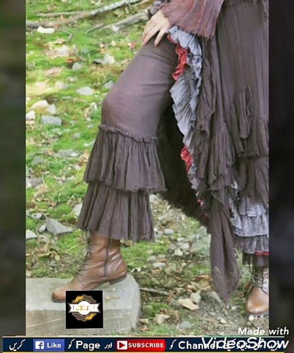Top trending stylish and beautiful plazo design for girls/season1♥New(2020)