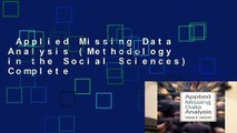 Applied Missing Data Analysis (Methodology in the Social Sciences) Complete