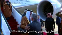 أمير قطر يزور الأردن بعد تحسن في العلاقات الثنائية