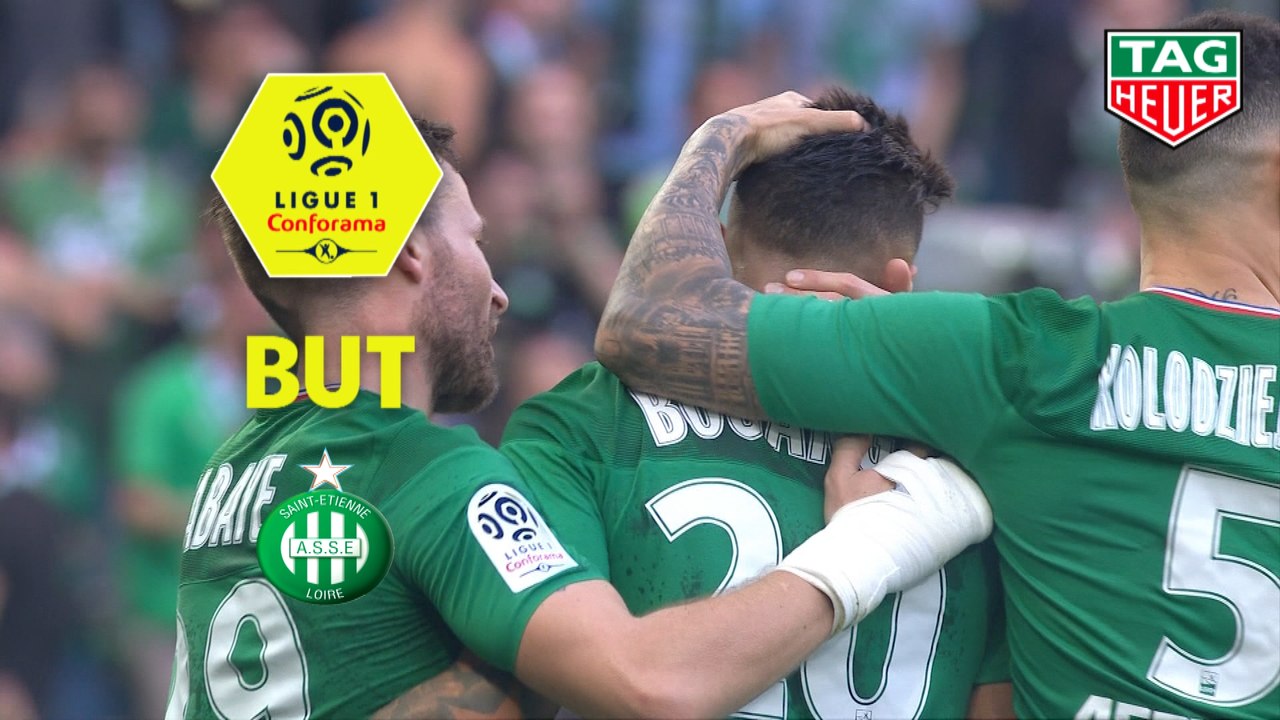 But Denis BOUANGA (73ème) / AS Saint-Etienne - Stade de Reims - (1-1) - (ASSE-REIMS) / 2019-20