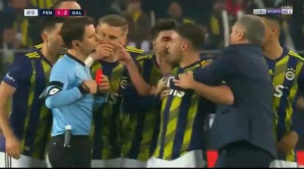 Turuc D. and Belhanda Y. 2 RED CARDS HD - Fenerbahce 1 -2 Galatasaray
