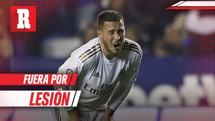 Eden Hazard sufrió una fisura en el peroné y estará varios meses fuera