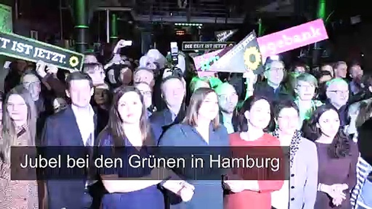 Grüne in Hamburg bejubeln ihr bislang bestes Ergebnis
