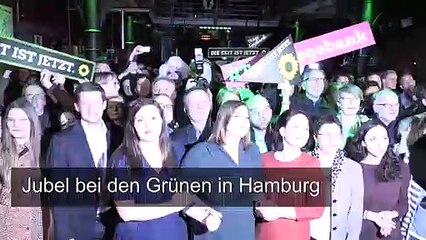 Grüne in Hamburg bejubeln ihr bislang bestes Ergebnis