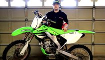 How to remove front wheel and grease wheel bearings on mx bike