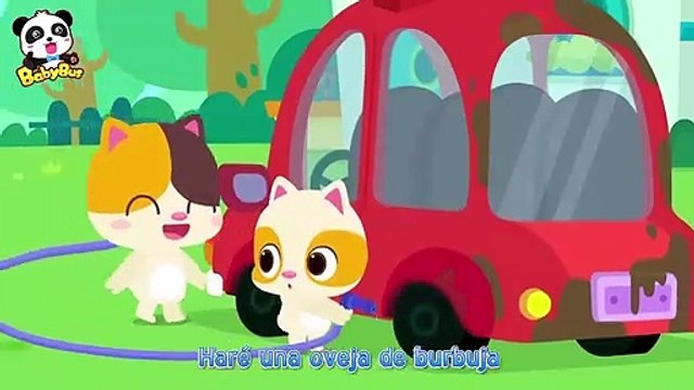 Limpiamos El Auto Juntos | Canción Infantil | Cuentos Musicales Para Niños | BabyBus Español