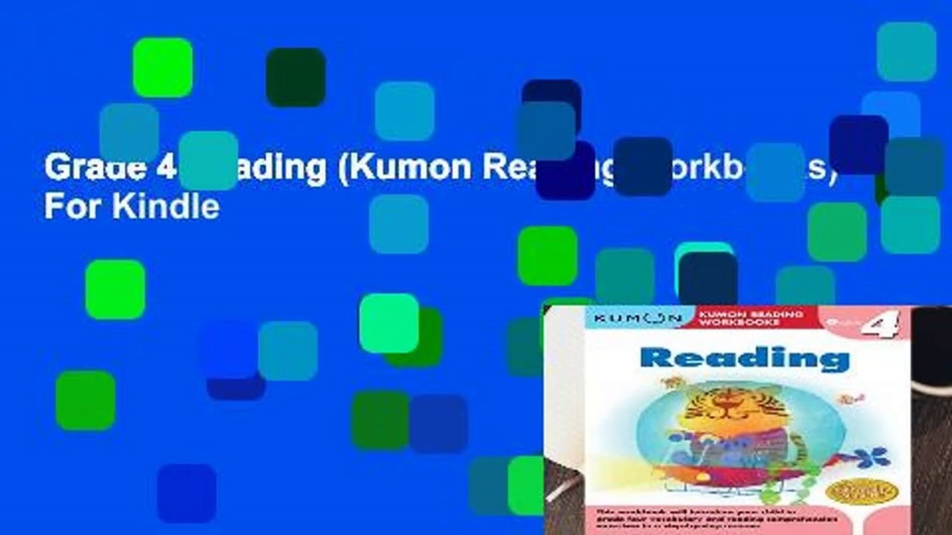 Grade 4 Reading Kumon Reading Workbooks For Kindle Video Dailymotion