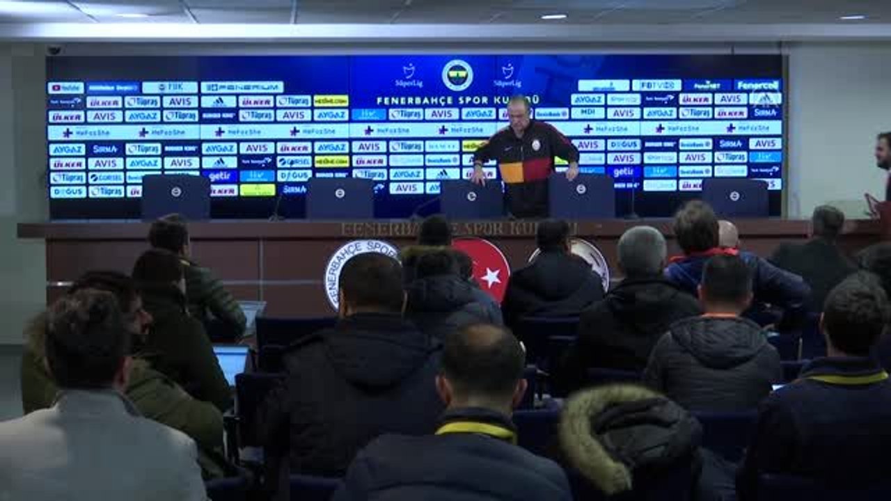 Fenerbahçe - Galatasaray derbisi ardından - Fatih Terim (1)
