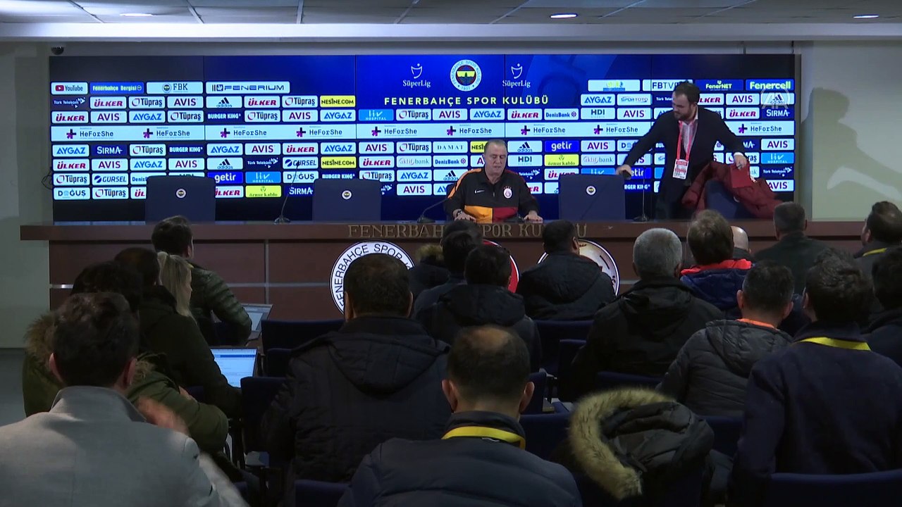 Fenerbahçe - Galatasaray derbisi ardından - Fatih Terim (1) - İSTANBUL