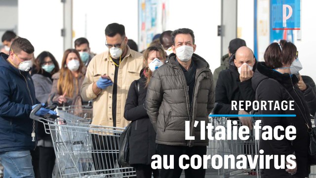Coronavirus en Italie : « Ici, les habitants se précipitent dans les supermarchés encore ouverts »