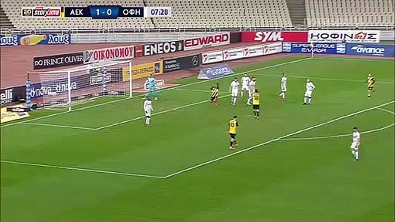 ΑΕΚ-ΟΦΗ  3-0 (HL)