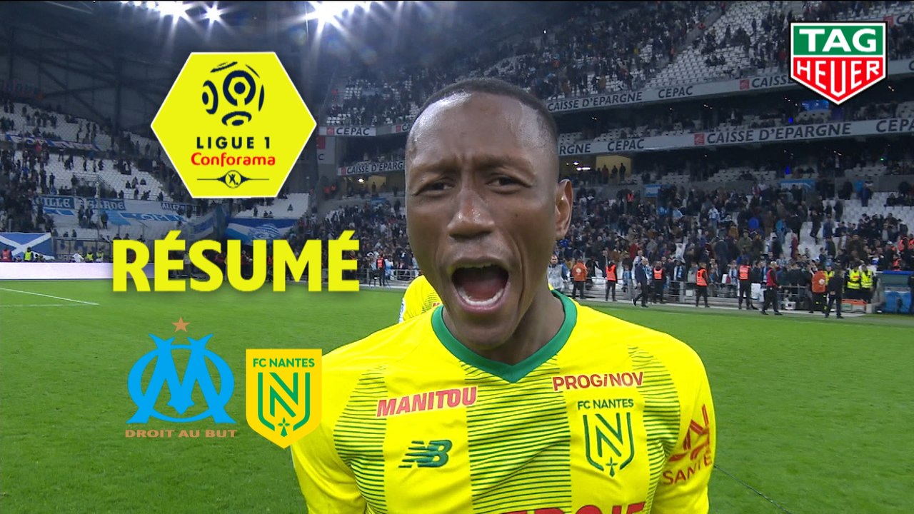Olympique de Marseille - FC Nantes (1-3)  - Résumé - (OM-FCN) / 2019-20