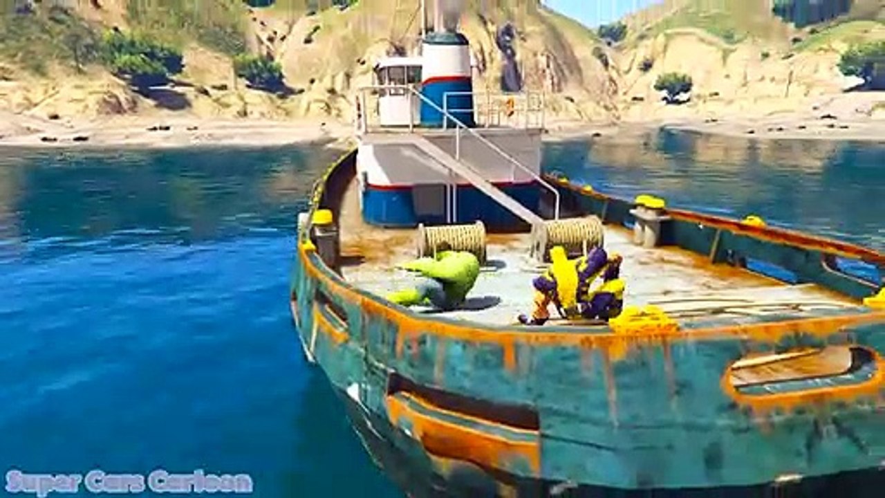 Learn Colors and Nursery Rhymes SUPERHERO DIVING Learn COLOR and