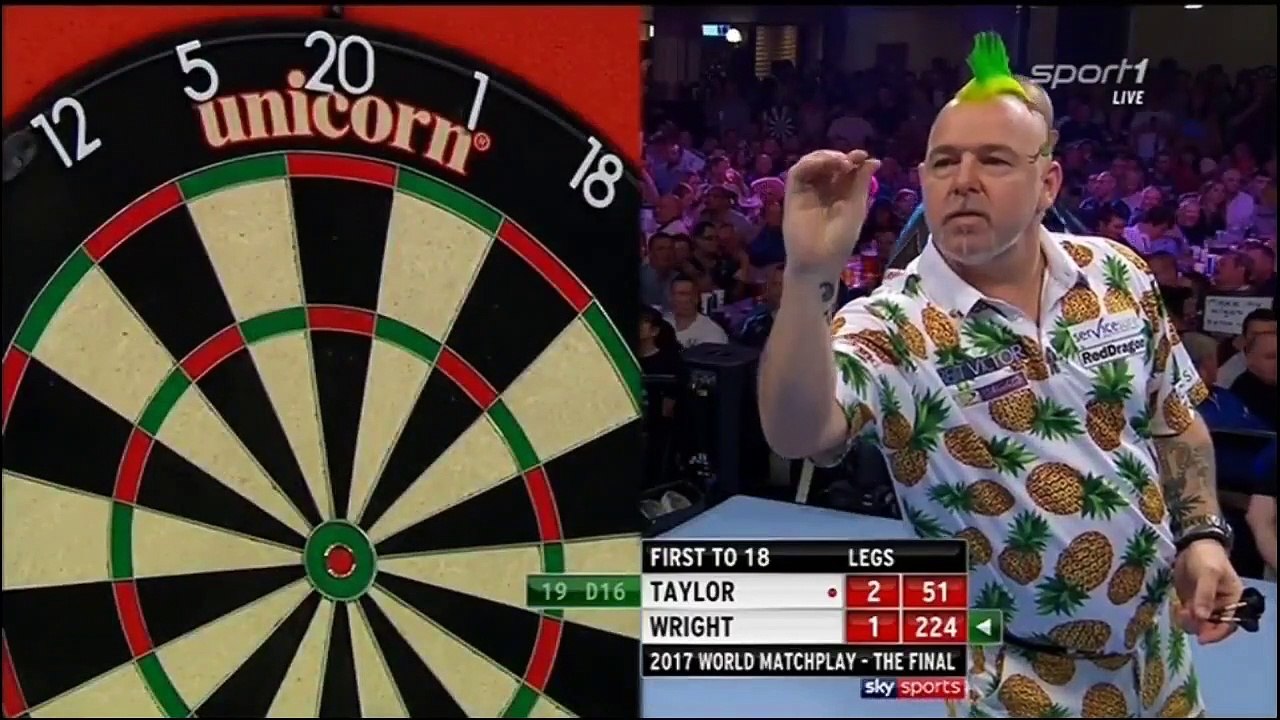 World Matchplay 2017 Final - Phil Taylor vs Peter Wright  1of2