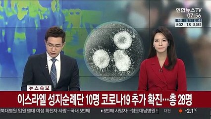 Video herunterladen: [속보] 이스라엘 성지순례단 10명 코로나19 추가 확진…총 28명