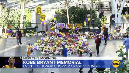 Preparations for Kobe Bryant memorial in Los Angeles