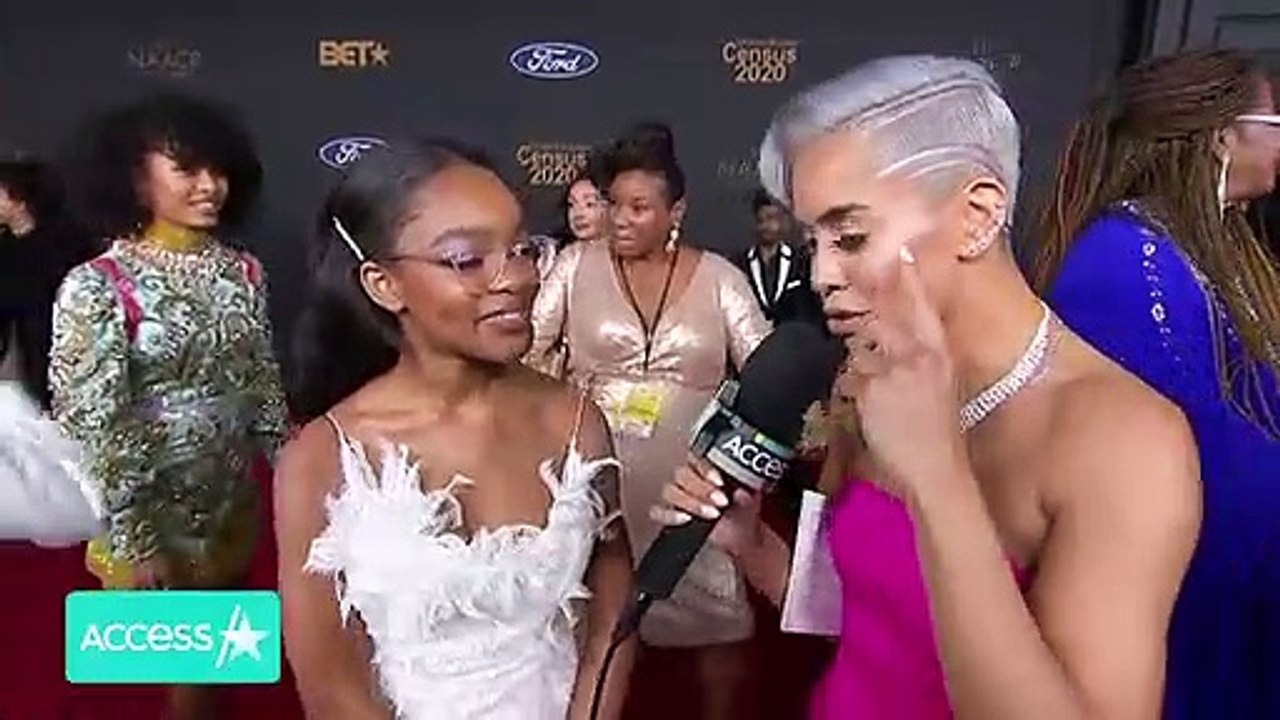 Marsai Martin Loses Her Cool When She Sees Lizzo At The NAACP Image Awards