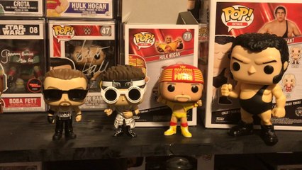 Hulk Hogan vs Andre The Giant Wrestlmania 3, The Miz & Diesel Funko Pop Vinyl Figures