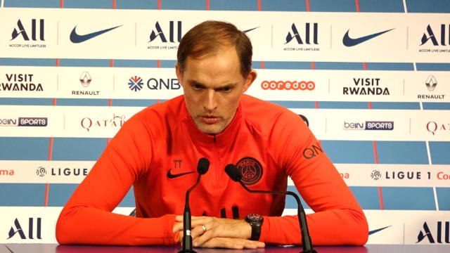 26e j. - Tuchel : Il faut progresser sur les coups de pied arrêtés”