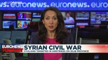 'Civilians here in northwest Syria have a right to live,' White Helmets volunteer says