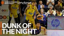 Endesa Dunk of the Night: Wade Baldwin IV, Olympiacos Piraeus