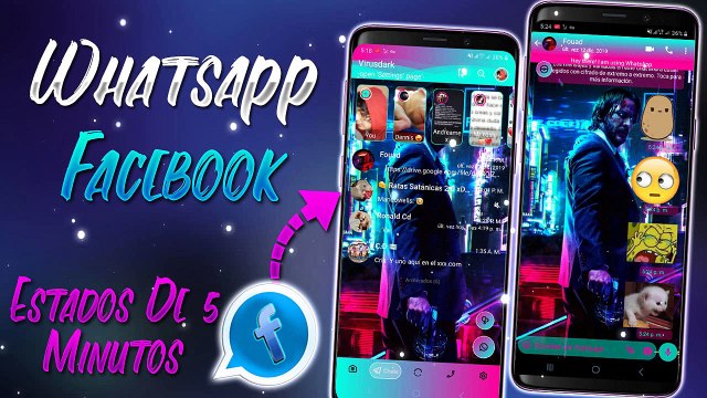 NUEVA ACTUALIZACIÓN DEL INCREÍBLE WHATSAPP FACEBOOK | NUEVOS CAMBIOS | ESTADOS DE 5 MINUTOS Y MÁS | 2,020